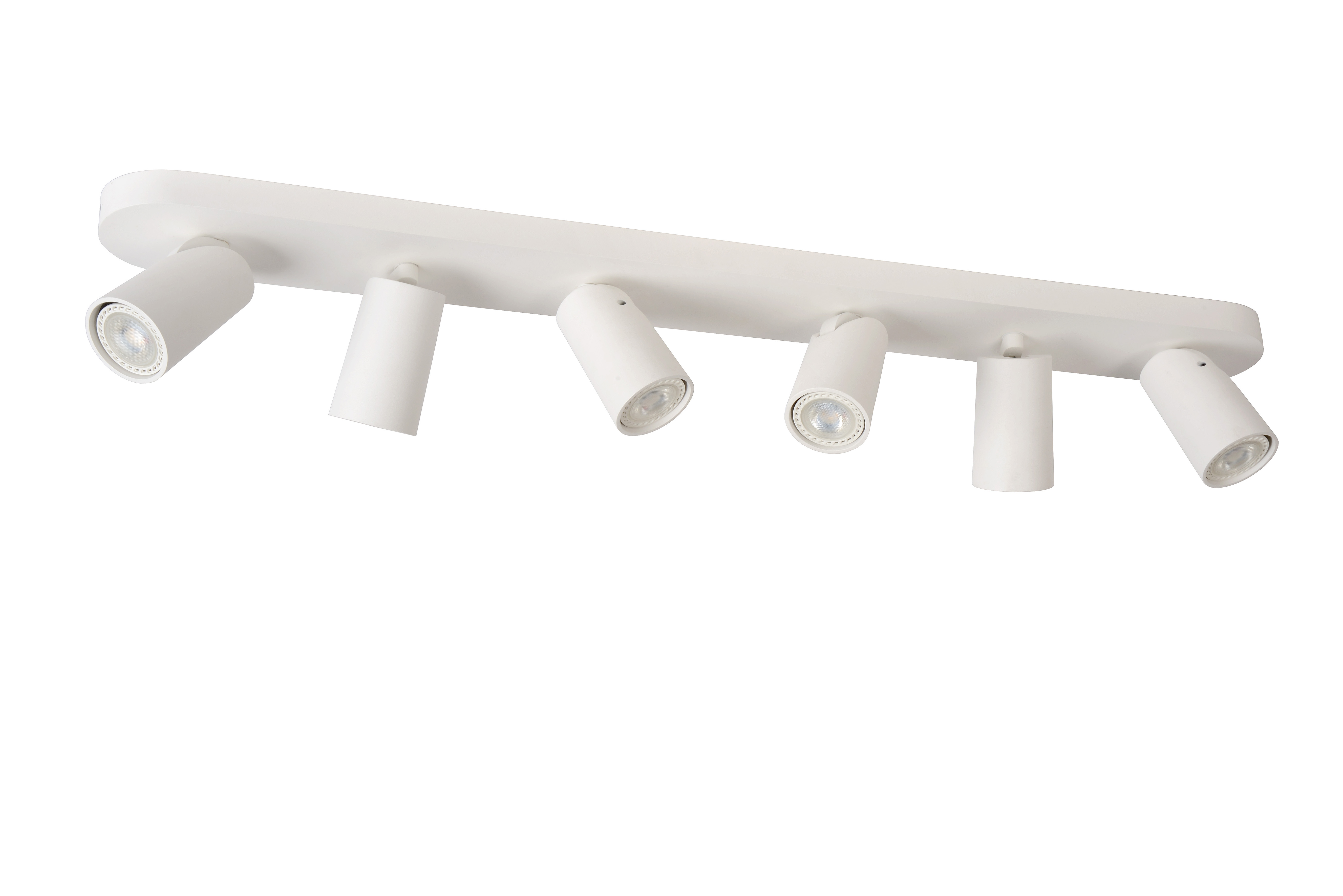 Lucide XYRUS - Ceiling spotlight - LED Dim to warm - GU10 - 6x5W